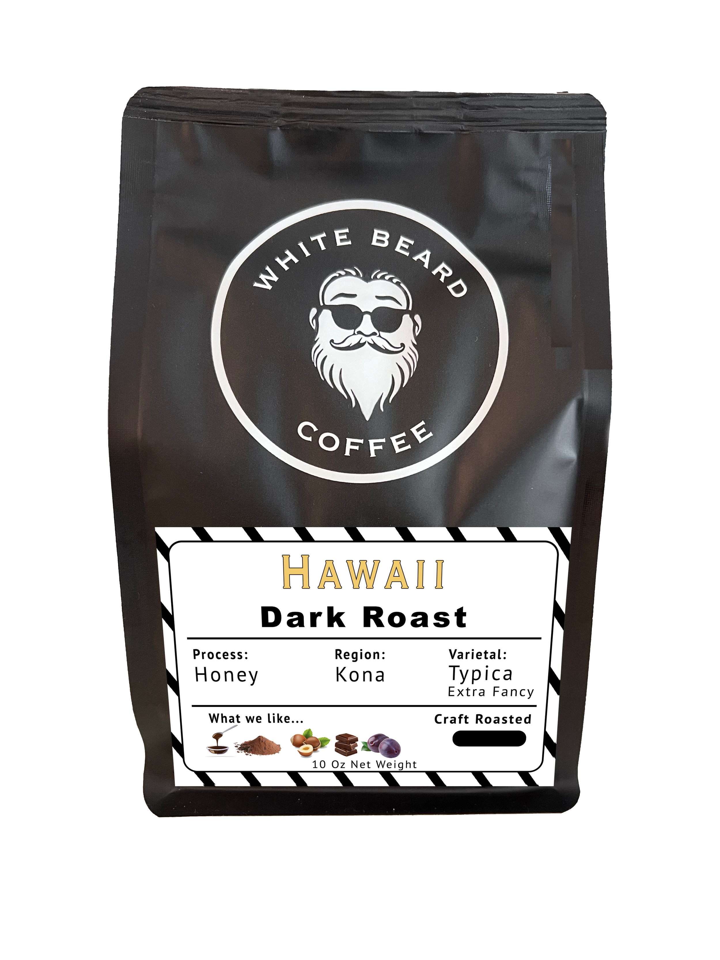 Hawaii Kona Honey Extra Fancy — White Beard Coffee